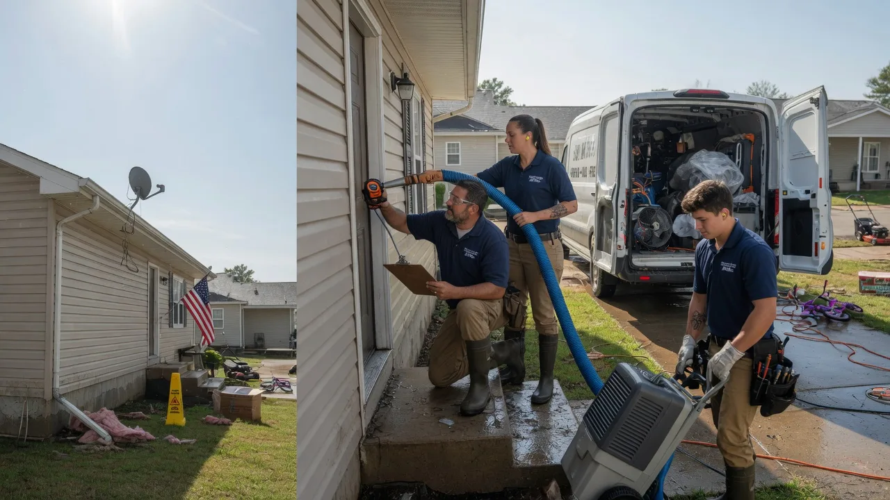Ceiling Water Damage Restoration in Hazel Hurst, PA near me